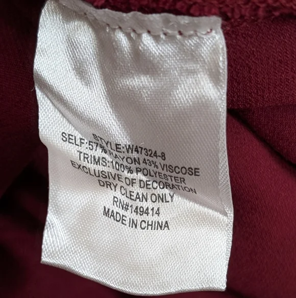 NWT JOHNNY WAS Messine Long Kimono Coat Embroidered Floral Pomegranate - Picture 15 of 15